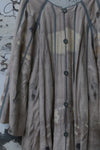 Mutedance 24 Autumn and Winter Loose Flower Dye Button Padded Jacket MD-MD24FW110-sand MD24FW110 MD24FW109